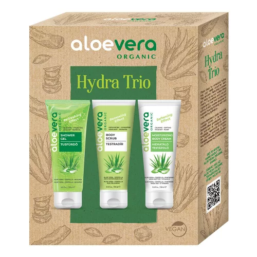Aloe Vera Organické Hydratačné Trio balenie