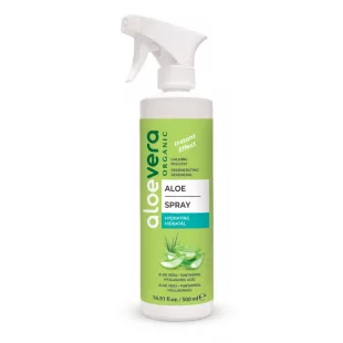 Aloe Vera Organický sprej na pleť 500 ml