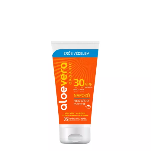 Aloe Vera Organic SPF30 opaľovací krém na tvár a telo 50ml