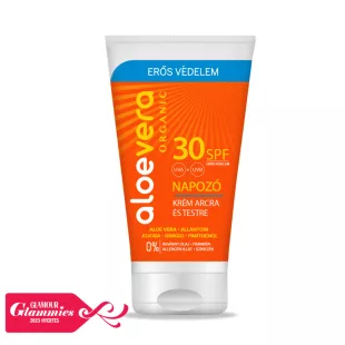   Aloe Vera Organic SPF30 Opalovací krém na tvár a telo 150ml
