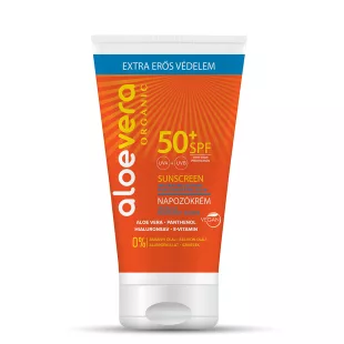   Aloe Vera Organic SPF50 Ochranný krém na opaľovanie na tvár a telo 150ml