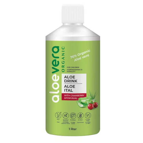 Organický Aloe Vera nápoj s čučoriedkami 1000ml