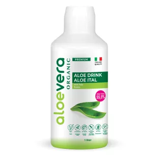 Aloe Vera Organický Premium Nápoj s vlákninou 1000ml