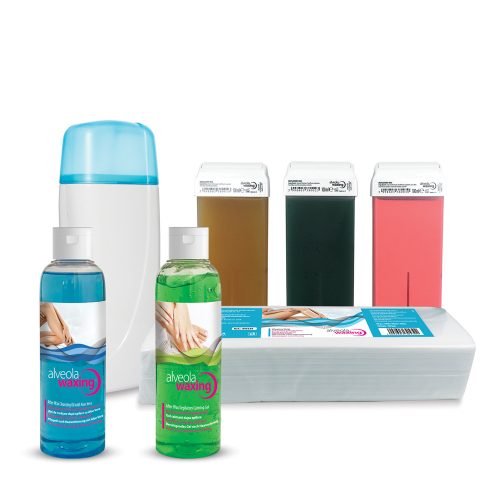 Alveola Waxing Úvodný set na depiláciu pre začiatočníkov
