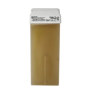 Alveola Waxing Žltý depilačný vosk 100ml široká hlava