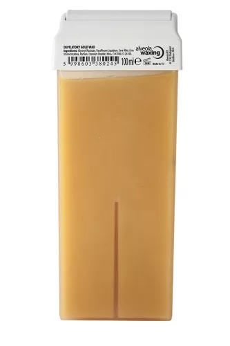 Alveola Waxing Gold epilátorový pásik 100ml so širokou hlavou