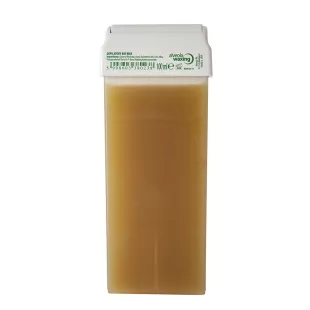   Alveola Waxing Bio žltý depilačný pásik 100ml široká hlava