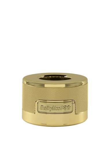 BaByliss PRO zlatý nabíjací stojan pre kontúrovací strihací strojček Skeleteon