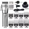 BaByliss PRO ChromFX strihač vlasov s káblom / bezkáblový, strieborný