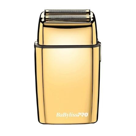 BaByliss PRO Double Foil zlatá holiaca hlava pre dokonalé oholenie