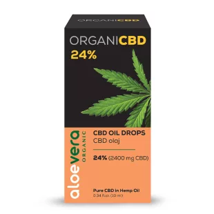 OrganiCBD CBD olej 24% (2400mg) 10ml