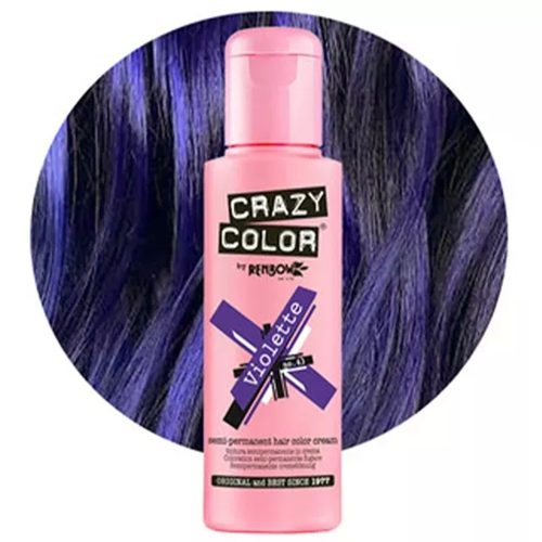 Crazy Color farba na vlasy 100ml č.43 - Fialová