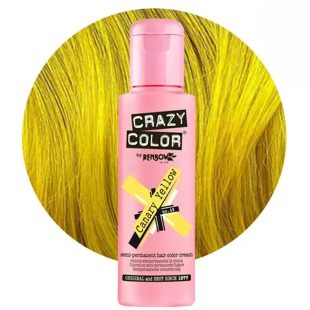 Crazy Color farba na vlasy 100ml č.49 - Kanárikovožltá