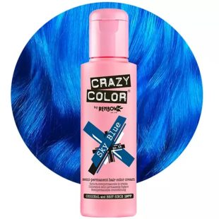 Crazy Color farba na vlasy 100ml č.59 - Nebeská modrá