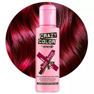 Crazy Color farba na vlasy 100ml č.66 - Ruby Rouge