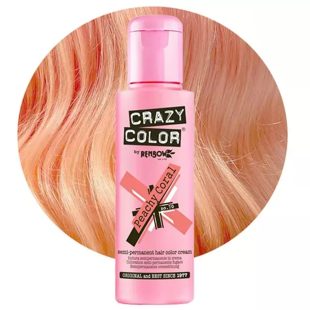   Crazy Color farba na vlasy 100ml č.70 - broskyňová koralová
