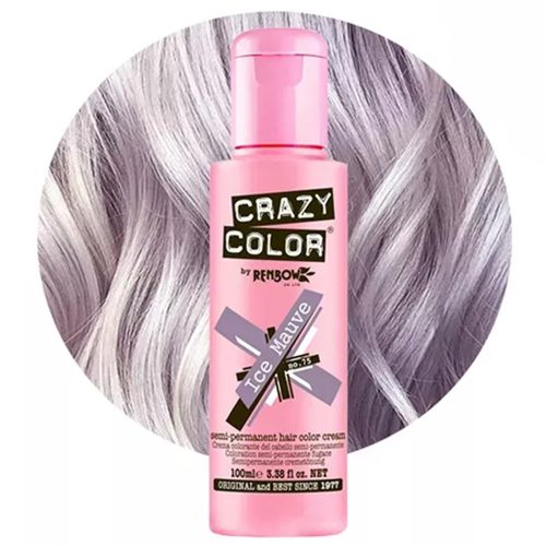 Crazy Color farba na vlasy 100 ml č. 75 - Ľadová fialová