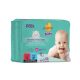 JimJams Baby vlhčené obrúsky bez parfumu multipack - 3x52ks