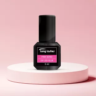 Long Lashes PINK BOND UV LED lepidlo na mihalnice 5 ml