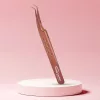 Long Lashes Pro Fiber Volume pinzeta s úzkou hlavou bronzová