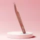 Long Lashes Pro Fiber Volume pinzeta s úzkou hlavou bronzová
