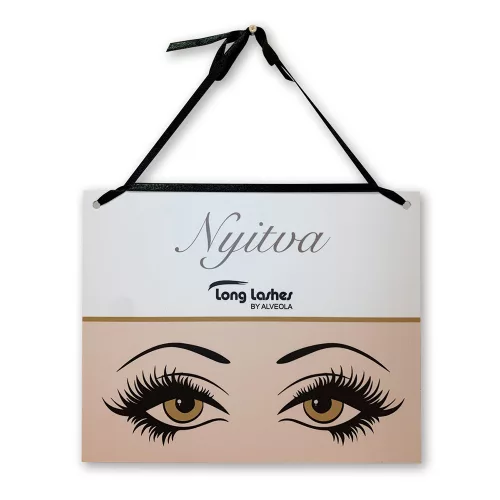 Long Lashes otvorené-zatvorené značka