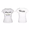 Long Lashes 'All you need' tričko biele - S
