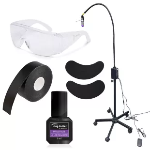   Long Lashes UV LED PRO štartovacia sada na predlžovanie mihalníc