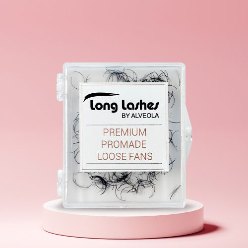 Long Lashes 4D Premium Promade Riasy D/0,07 13mm