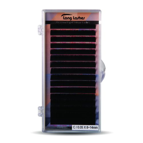 Long Lashes Premium Rýchly objem umelé riasy C/0,05-7-13mm