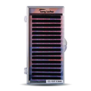 Long Lashes Premium Rýchly objem rias CC/0,07-9mm