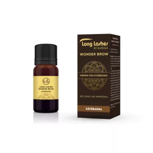   Long Lashes WonderBrow Henna farbivo na obočie - Kávová hnedá 4g