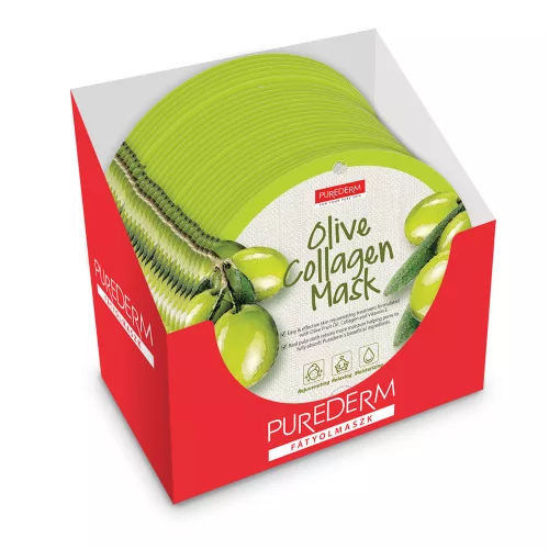 PureDerm Olivový maska kruh 24 kusov/obal