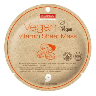 PureDerm 3 v 1 Vegán Vitamínová maska