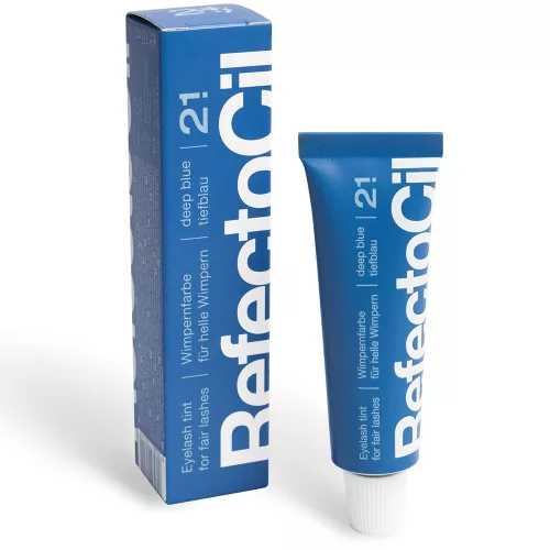 RefectoCil farba na riasy a obočie - 2.1 - HLBOKÁ MODRÁ 15ml