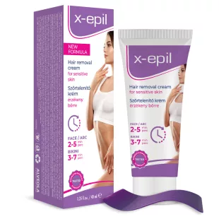   X-Epil Krém na odstraňovanie chĺpkov na tvár a bikiny 40ml