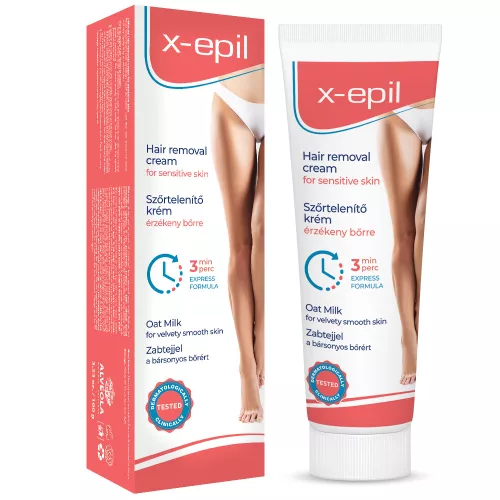 X-Epil Krém na depiláciu s ovseným mliekom 100g