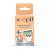 X-Epil Silky Smooth 4 Náhradné 4-hlavicové dámske holiace nástavce 4ks
