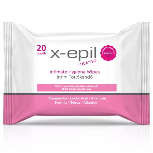 X-Epil Intimo intímne utierky 20ks