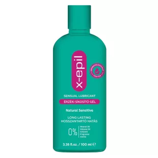 X-Epil Prírodný citlivý lubrikačný gél 100ml