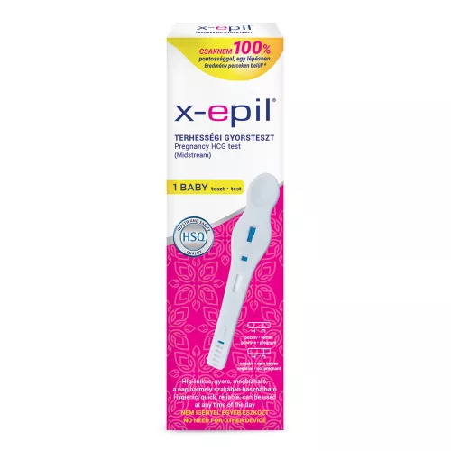 X-Epil Rýchly tehotenský test 1ks