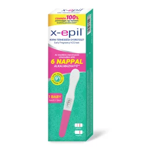 X-Epil Rýchly tehotenský test v jednej krok 1ks
