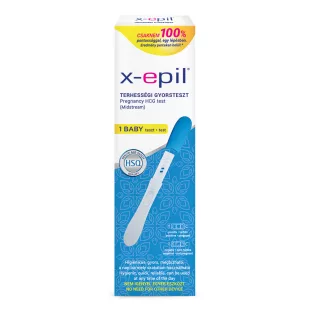 X-Epil Rýchly tehotenský test 1ks - pre istotu a pohodlie