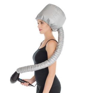 Sušič na vlasy s kapucňou