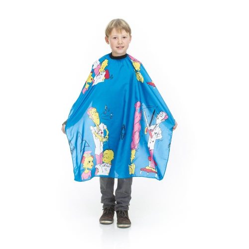 Bledomodrý detský prehoz na posteľ