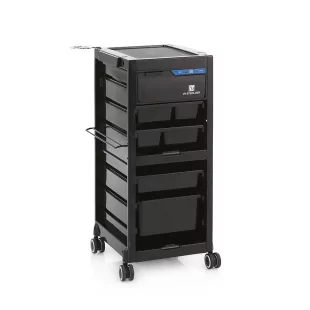   New York UV Pro Black vozík na náradie s dezinfekciou náradia