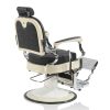 Hair Mustang čierna barber stolička