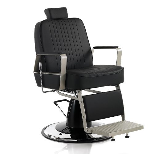 Barberská stolička Hair Graffiti čierna