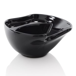 Čierny umývadlo na hlavu