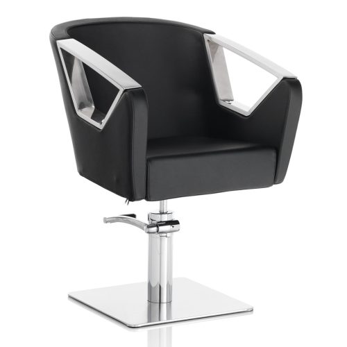 Židle Hair Astra černá - se čtvercovou základnou
